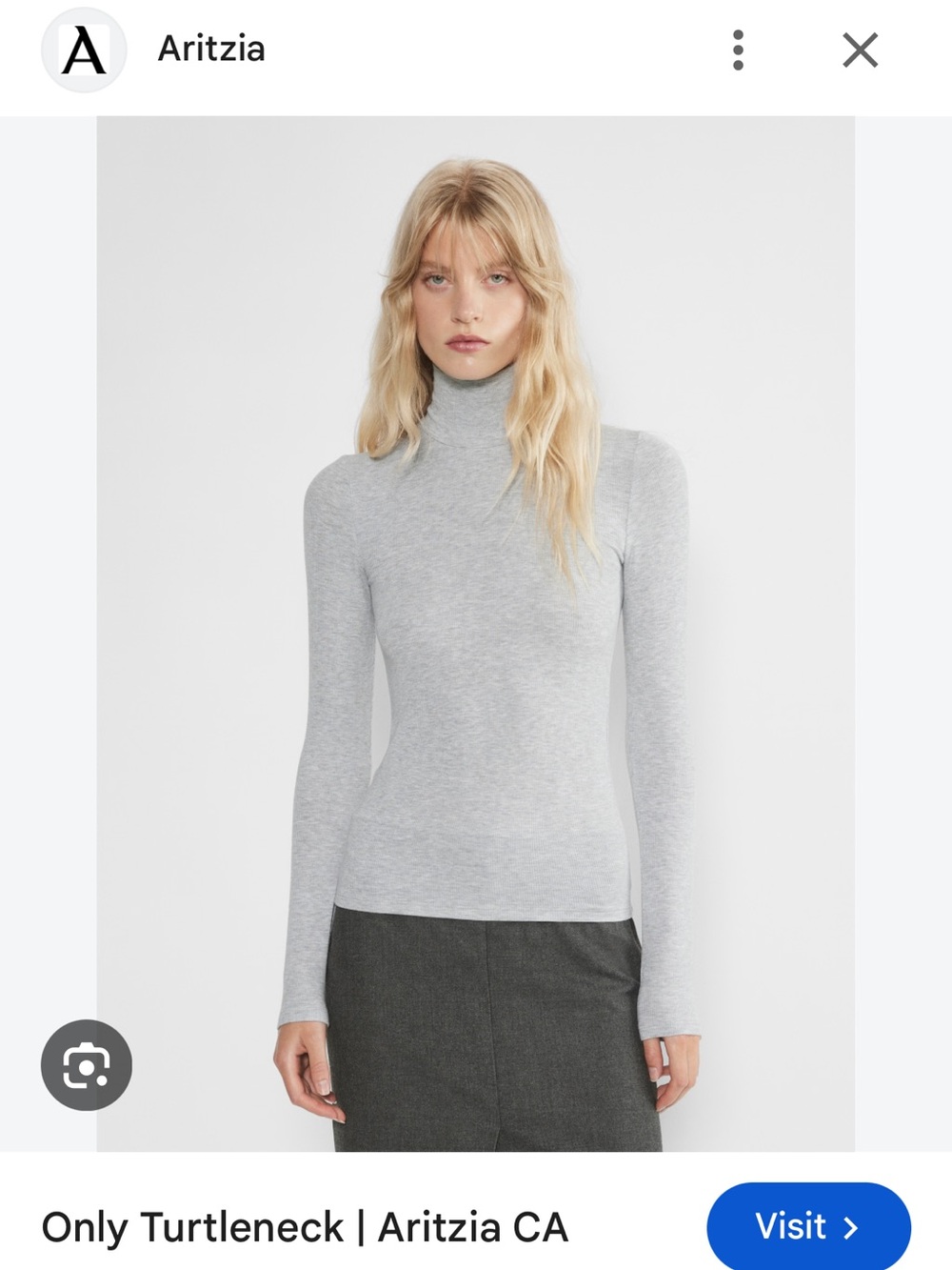 Wilfred ribbed turtleneck